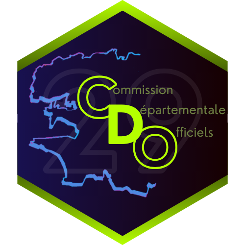 Logo Commission Départementale des Officiels 29